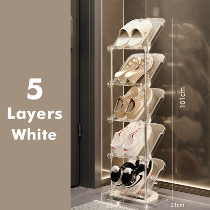 Luxe Transparente Robuste Mehrschichtige Schuhregal für den Hausgebrauch