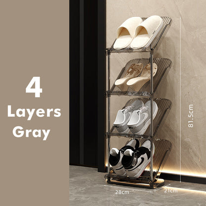 Luxe Transparente Robuste Mehrschichtige Schuhregal für den Hausgebrauch