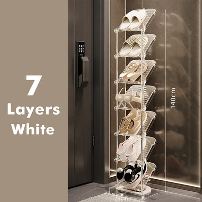 Luxe Transparente Robuste Mehrschichtige Schuhregal für den Hausgebrauch