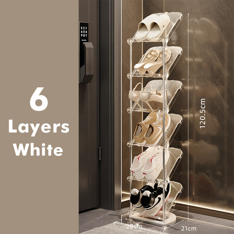 Luxe Transparente Robuste Mehrschichtige Schuhregal für den Hausgebrauch