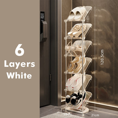 Luxe Transparente Robuste Mehrschichtige Schuhregal für den Hausgebrauch