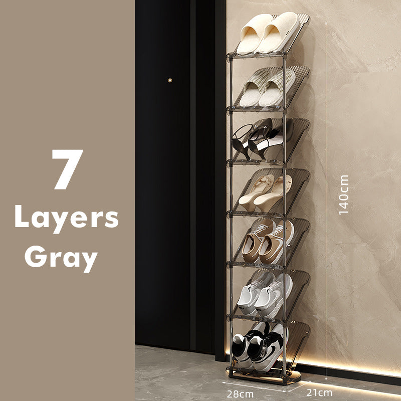 Luxe Transparente Robuste Mehrschichtige Schuhregal für den Hausgebrauch