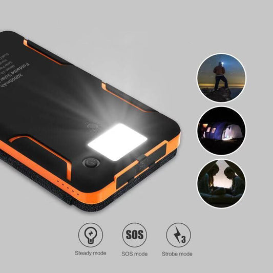 25000mAh Hochleistungs-Solar-Powerbank - Schnellladung