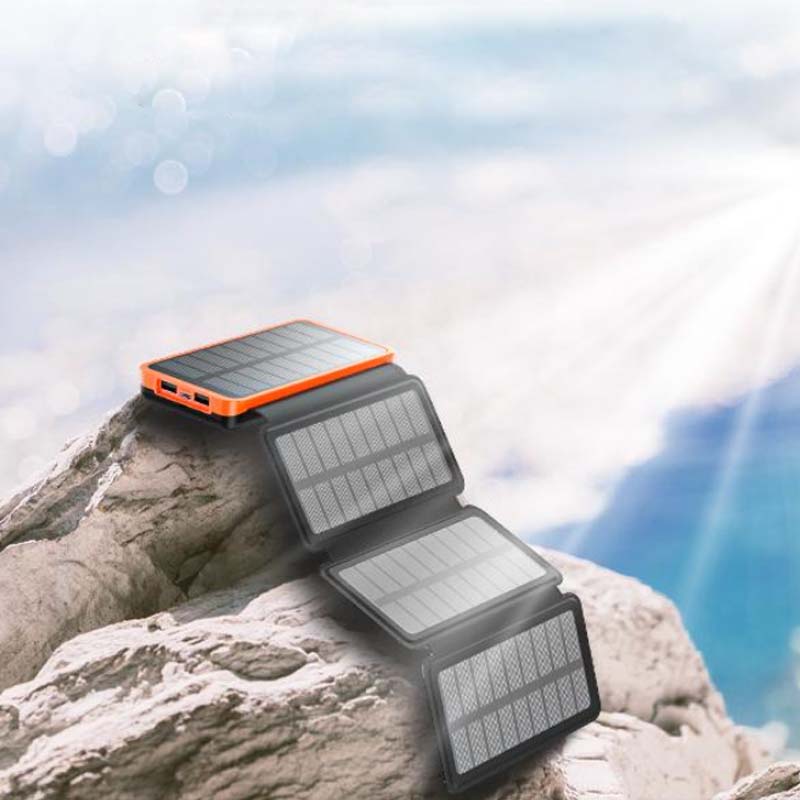 25000mAh Hochleistungs-Solar-Powerbank - Schnellladung