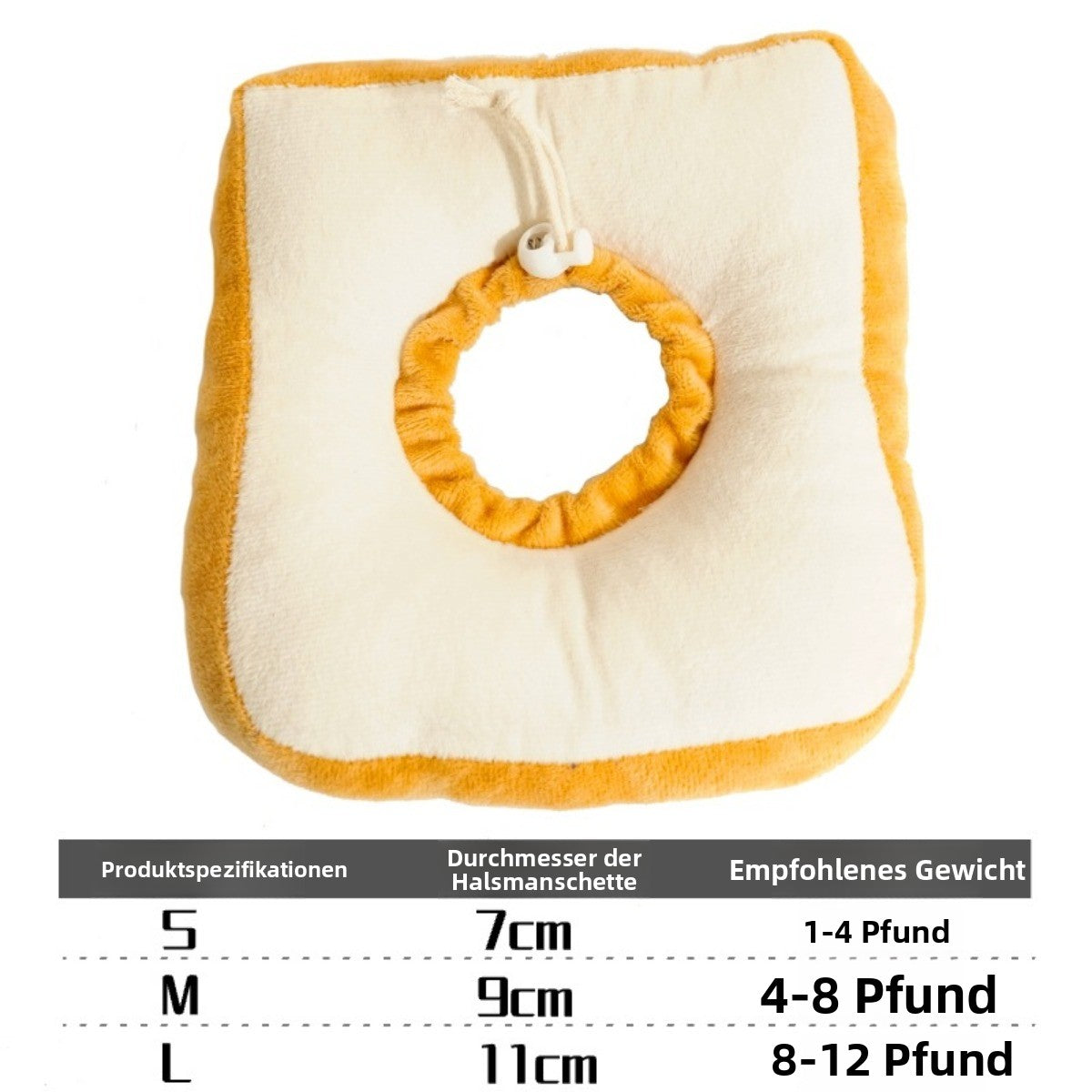 Sandsberg | Elizabeth Circle Anti-Lecken weiche Kopfbedeckung Haustier Halsring