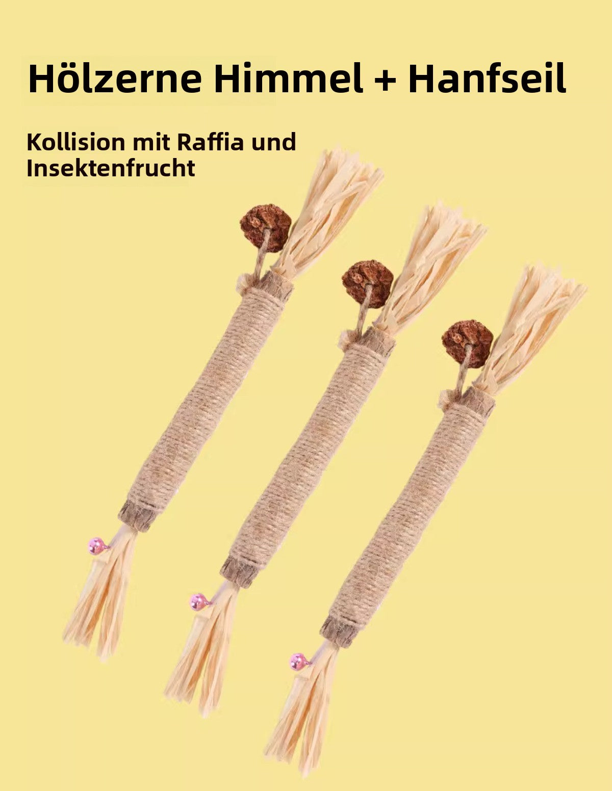 Sandsberg | Widerstandsfähige knirschende Zähne necken Katze Stick