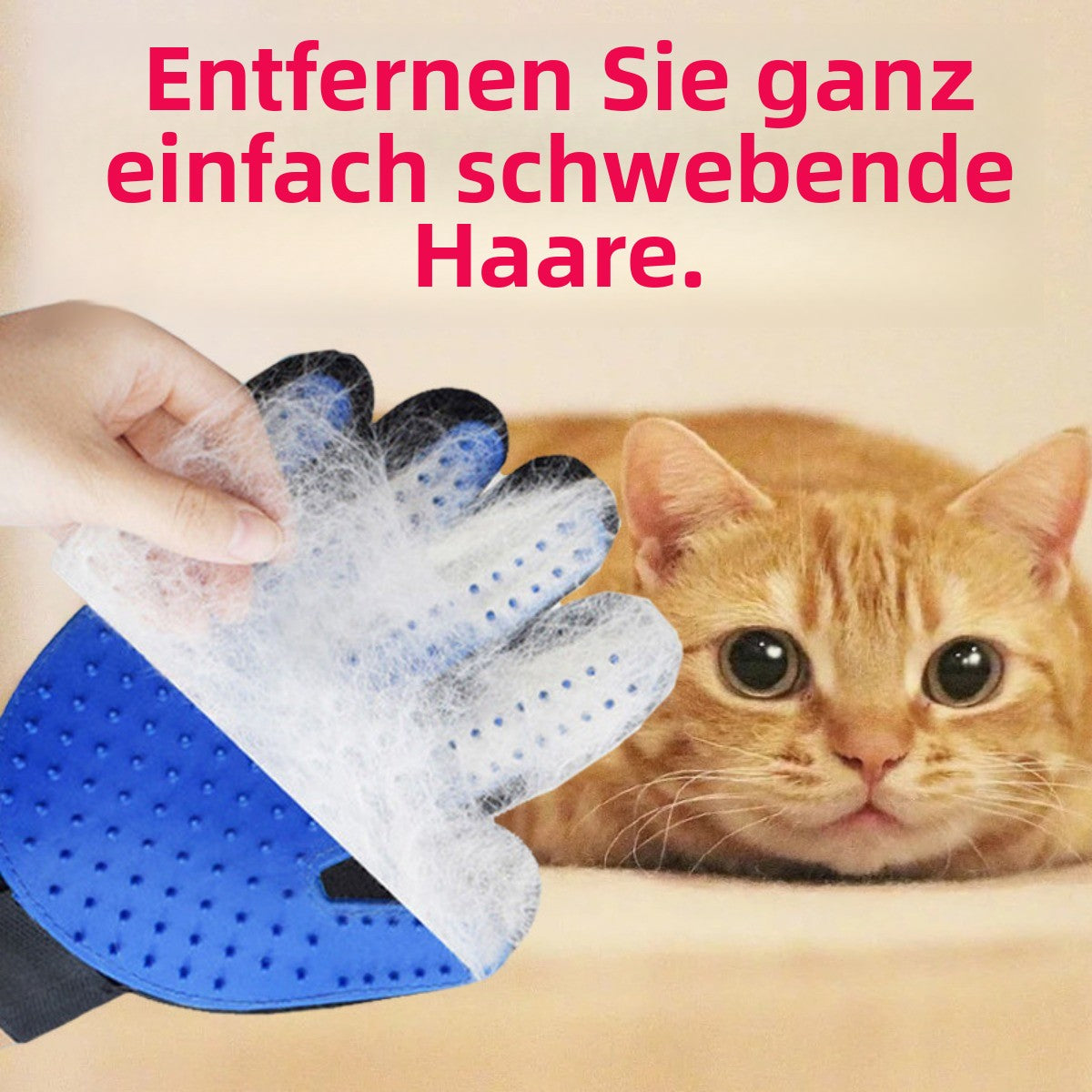 Sandsberg | Handschuhe zum Entfernen und Kämmen von Tierhaaren