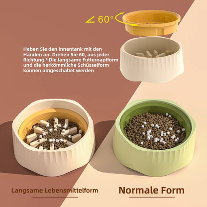 Sandsberg | Hund Slow Food Bowl Haustier Anti-Klopf und rutschfest