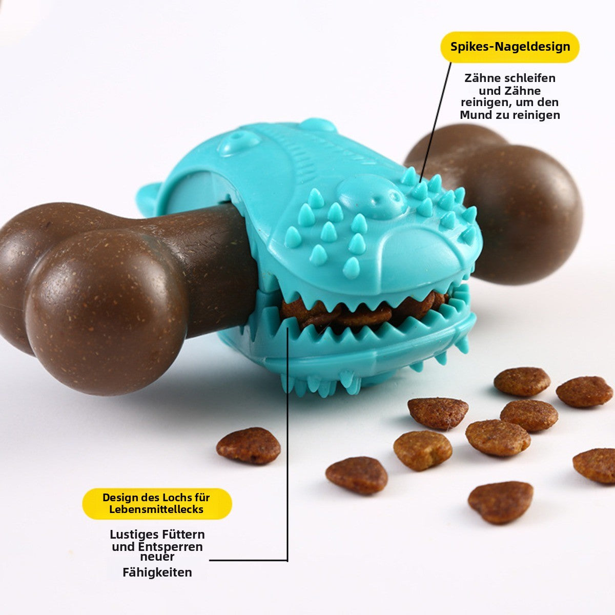 Sandsberg | Simulation knochenbeständiges Zähneknirschen Reinigung Hundespielzeug
