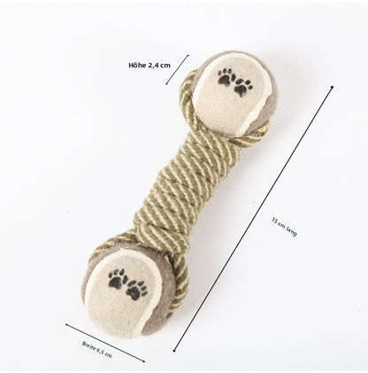 Sandsberg | Haustier Backenzahn Spielzeug Baumwolle Seil