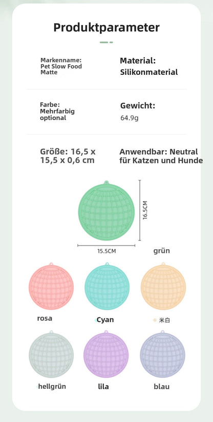 Sandsberg | Silikon-Anti-Choking-Slow-Food-Anti-Rutsch-Saugnapf