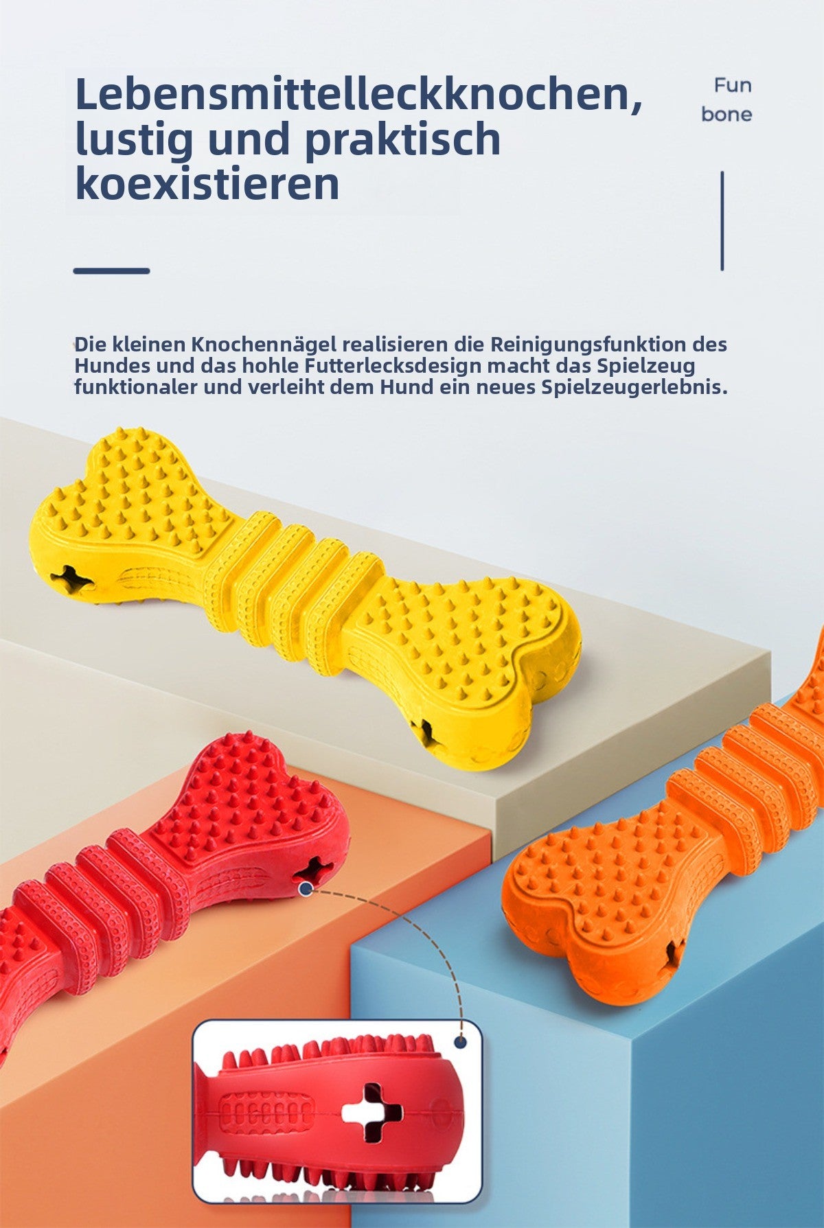 Sandsberg | Undichtes weiches Dornennagelknochenspielzeug