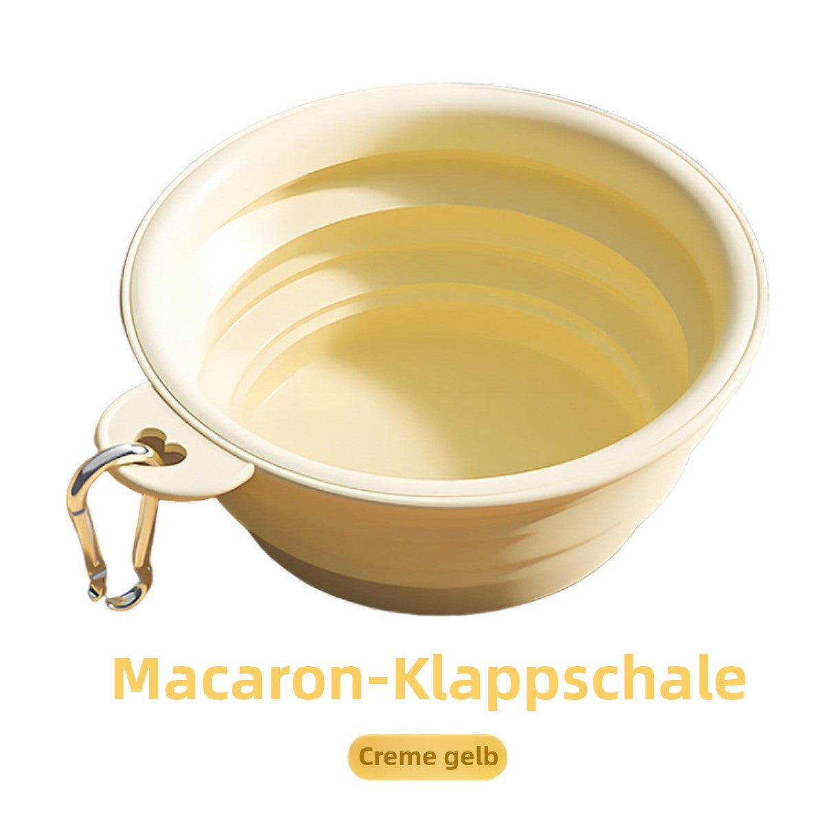 Sandsberg | Faltbarer Silikon-Trinknapf für Haustiere im Freien