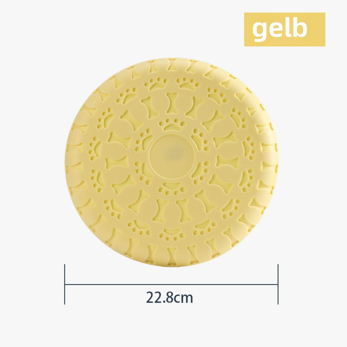 Sandsberg | Verschleißfeste Zähne interaktives Training Haustier Frisbee