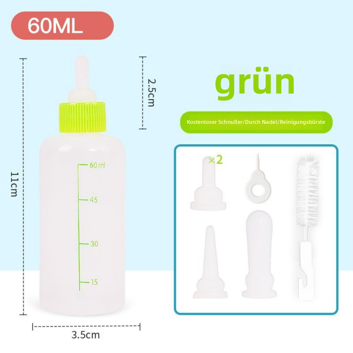Sandsberg | Neugeborenes Kätzchen Flasche