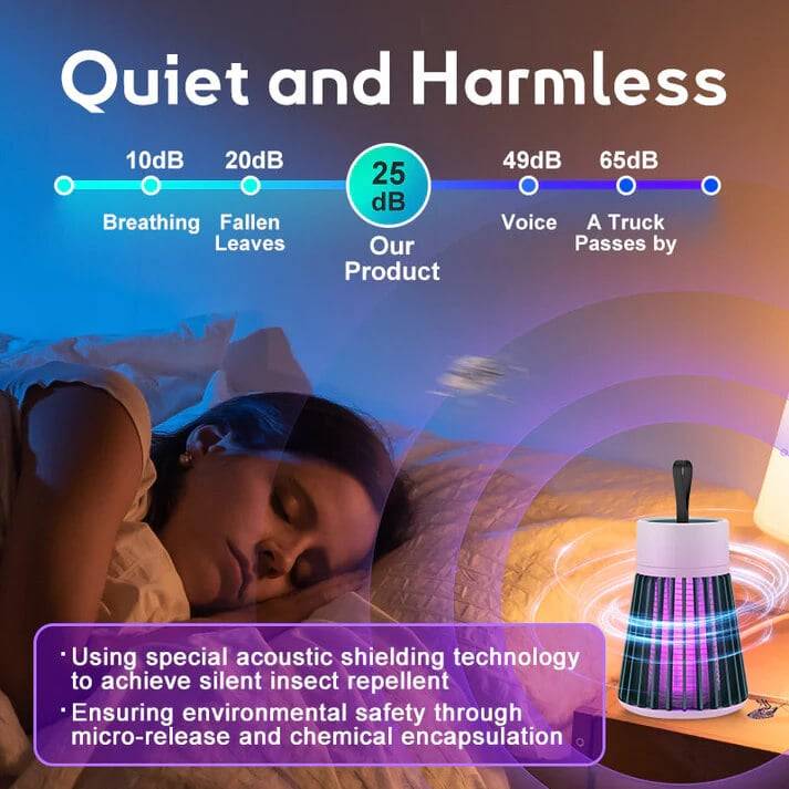 🦟USB wiederaufladbare Mücken- und Fliegenfallenlampe🚫