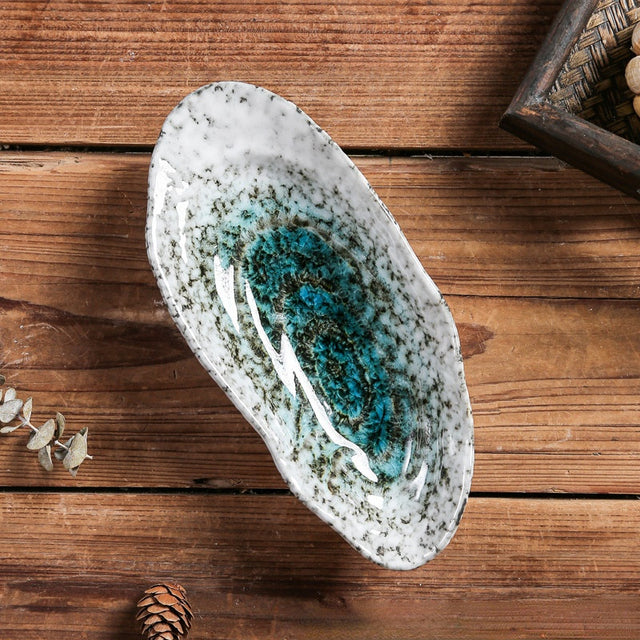 Muschelförmige Keramik